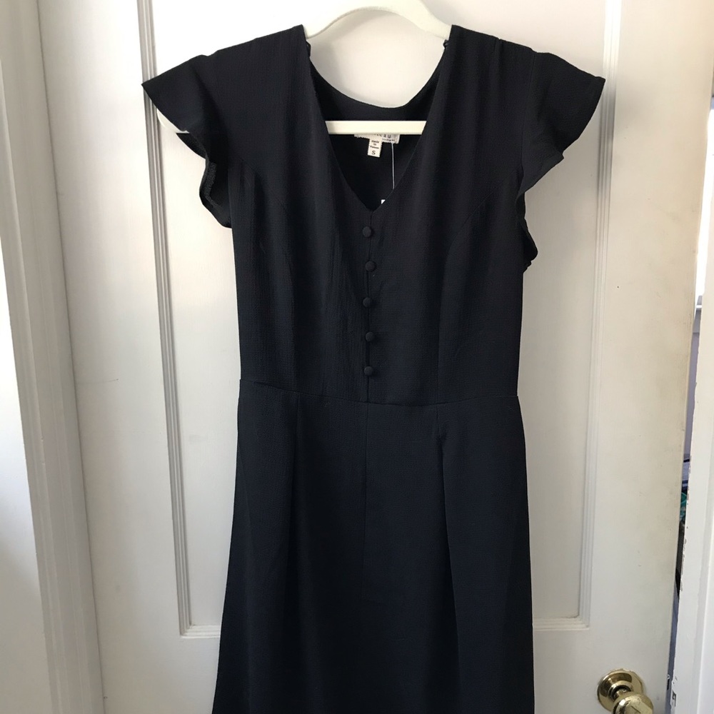 Monteau Black Dress